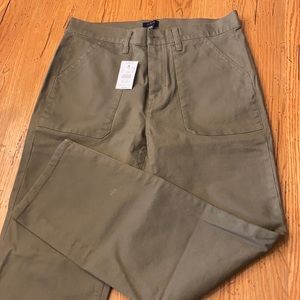 NWT J. Crew Straight leg Pants